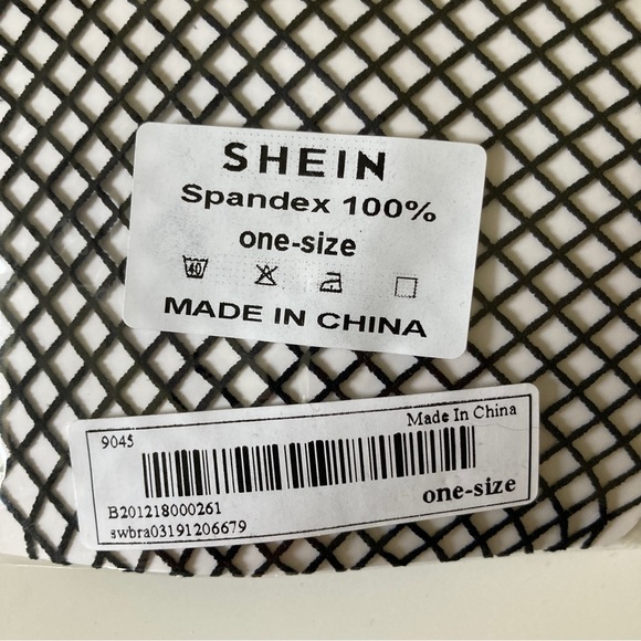 Shein Fishnet Tights - Picture 2 of 2
